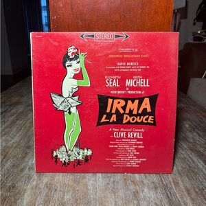 Irma La Douce Broadway Cast Vinyl Record
